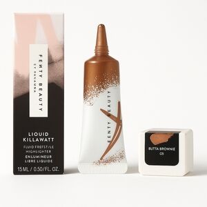 NIB Fenty Beauty Liquid Killawatt Fluid Freestyle Highlighter Butta Brownie